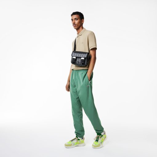 Lacoste Pants & Sweatpants-Mens Regular Fit Water-Repellent Joggers-XH0051-51-lacoste near me - Image 2