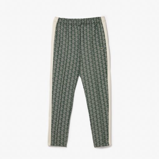 Lacoste Pants & Sweatpants-Mens Monogram Print Pants-XH0071-51-lacoste france - Image 2