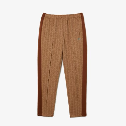 Lacoste Pants & Sweatpants-Mens Monogram Print Pants-XH0071-51-lacoste factory outlet - Image 2