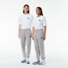 Lacoste Pants & Sweatpants-Unisex Organic Cotton Fleece Sweatpants-XH0075-51-lacoste store 4