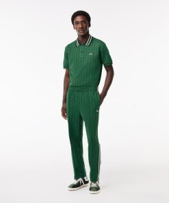 Lacoste Pants & Sweatpants-Mens Paris Monogram Sweatpants-XH1440-51-lacoste outlet