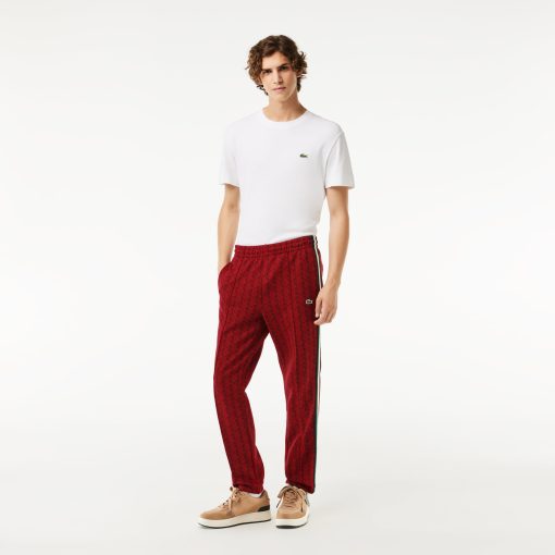 Lacoste Pants & Sweatpants-Mens Paris Monogram Sweatpants-XH1440-51-lacoste store