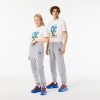 Lacoste Pants & Sweatpants-Unisex Iconic Print Sweatpants-XH1521-51-lacoste near me 4