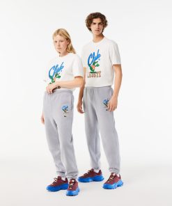 Lacoste Pants & Sweatpants-Unisex Iconic Print Sweatpants-XH1521-51-lacoste near me