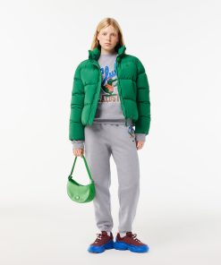 Lacoste Pants & Sweatpants-Unisex Iconic Print Sweatpants-XH1521-51-lacoste near me 2