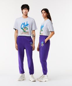 Lacoste Pants & Sweatpants-Unisex Iconic Print Sweatpants-XH1521-51-lacoste near me