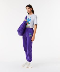 Lacoste Pants & Sweatpants-Unisex Iconic Print Sweatpants-XH1521-51-lacoste near me 2