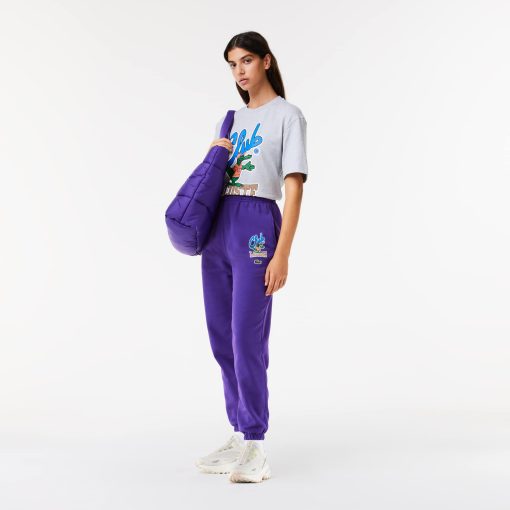 Lacoste Pants & Sweatpants-Unisex Iconic Print Sweatpants-XH1521-51-lacoste near me - Image 2