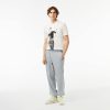 Lacoste Pants & Sweatpants-Unisex Regular Fit Cotton Sweatpants-XH2852-51-lacosta 4