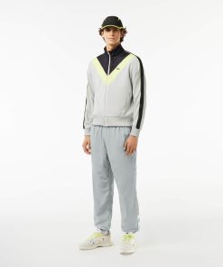 Lacoste Pants & Sweatpants-Mens Contrast Details Relaxed Fit Sweatpants-XH1655-51-lacoste near me 2