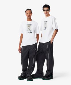 Lacoste Pants & Sweatpants-Unisex Runway Oversized Sweatpants-XH1749-51-lacoste near me