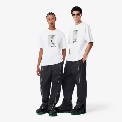 Lacoste Pants & Sweatpants-Unisex Runway Oversized Sweatpants-XH1749-51-lacoste france