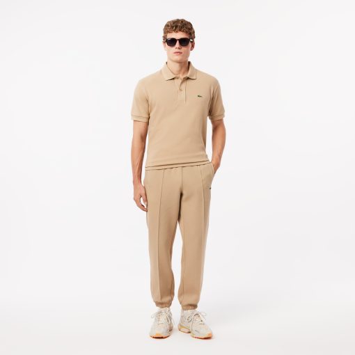 Lacoste Pants & Sweatpants-Mens Regular Fit Piqué Sweatpants-XH2840-51-lacoste us