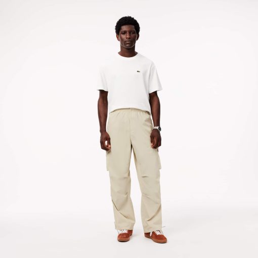 Lacoste Pants & Sweatpants-Mens Relaxed Fit Lightweight Cargo Pants-XH2930-51-lacoste outlet