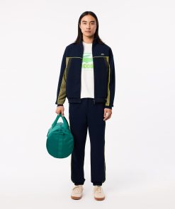 Lacoste Pants & Sweatpants-Mens Regular Fit Piqué Sweatpants-XH3006-51-la coste 2