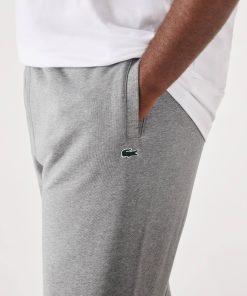 Lacoste Pants & Sweatpants-Men’s Big Fit Cotton Fleece Sweatpants-XH4645-51-lacoste store near me 2