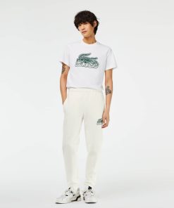 Lacoste Pants & Sweatpants-Men’s Unbrushed Fleece Sweatpants-XH5089-51-lacoste us