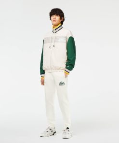 Lacoste Pants & Sweatpants-Men’s Unbrushed Fleece Sweatpants-XH5089-51-lacoste us 2