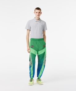 Lacoste Pants & Sweatpants-Men’s Ombré Checkerboard Print Joggers-XH5439-51-lacoste sale