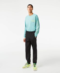 Lacoste Pants & Sweatpants-Men’s GPS Coordinates Joggers-XH5455-51-lacoste store near me