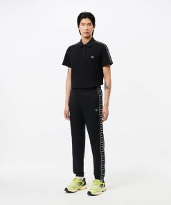 Lacoste Pants & Sweatpants-Mens Tapered Leg Sweatpants-XH7412-51-la coste