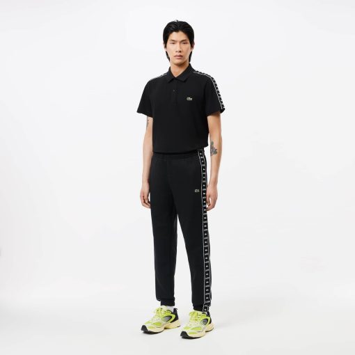 Lacoste Pants & Sweatpants-Mens Tapered Leg Sweatpants-XH7412-51-la coste