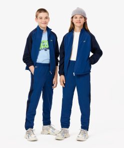 Lacoste Pants & Shorts-Kids Colorblock Sweatpants-XJ2499-51-la coste