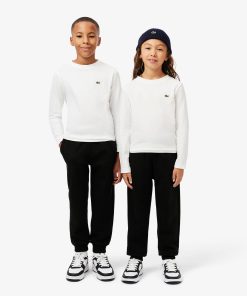 Lacoste Pants & Shorts-Kids Fleece Sweatpants-XJ9728-51-lacost